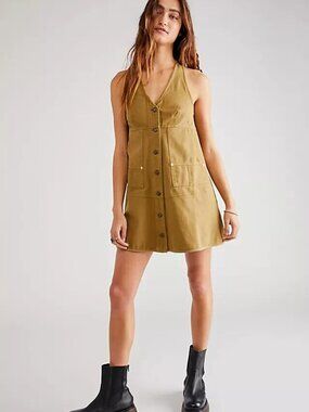 Free People Pocket Full Of Sunshine Mini Dress We The Free Denim